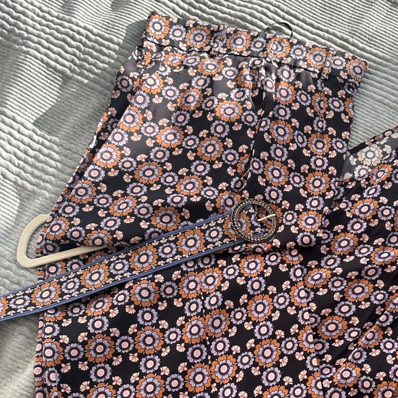 Zimmerman wide leg pants with a belt like new - Picture 9 of 9